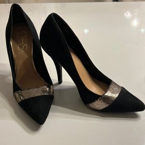 Jessica Simpson suede heels Size 7